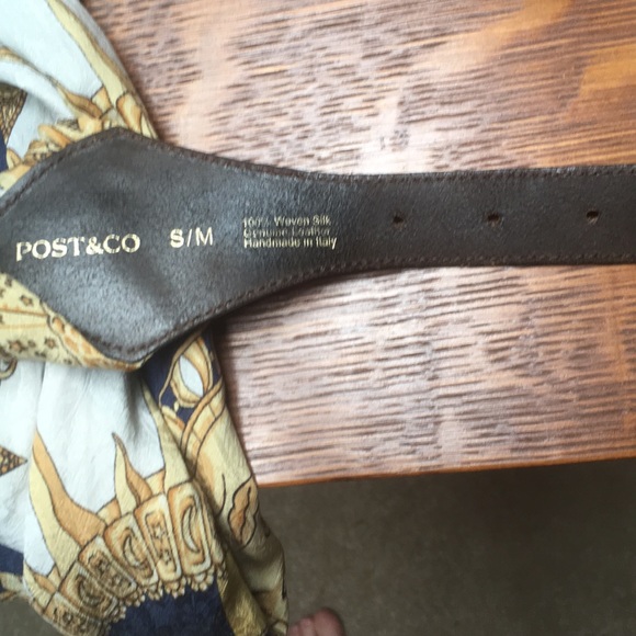 Anthropologie fabric belt with sun and stars - Picture 3 of 6